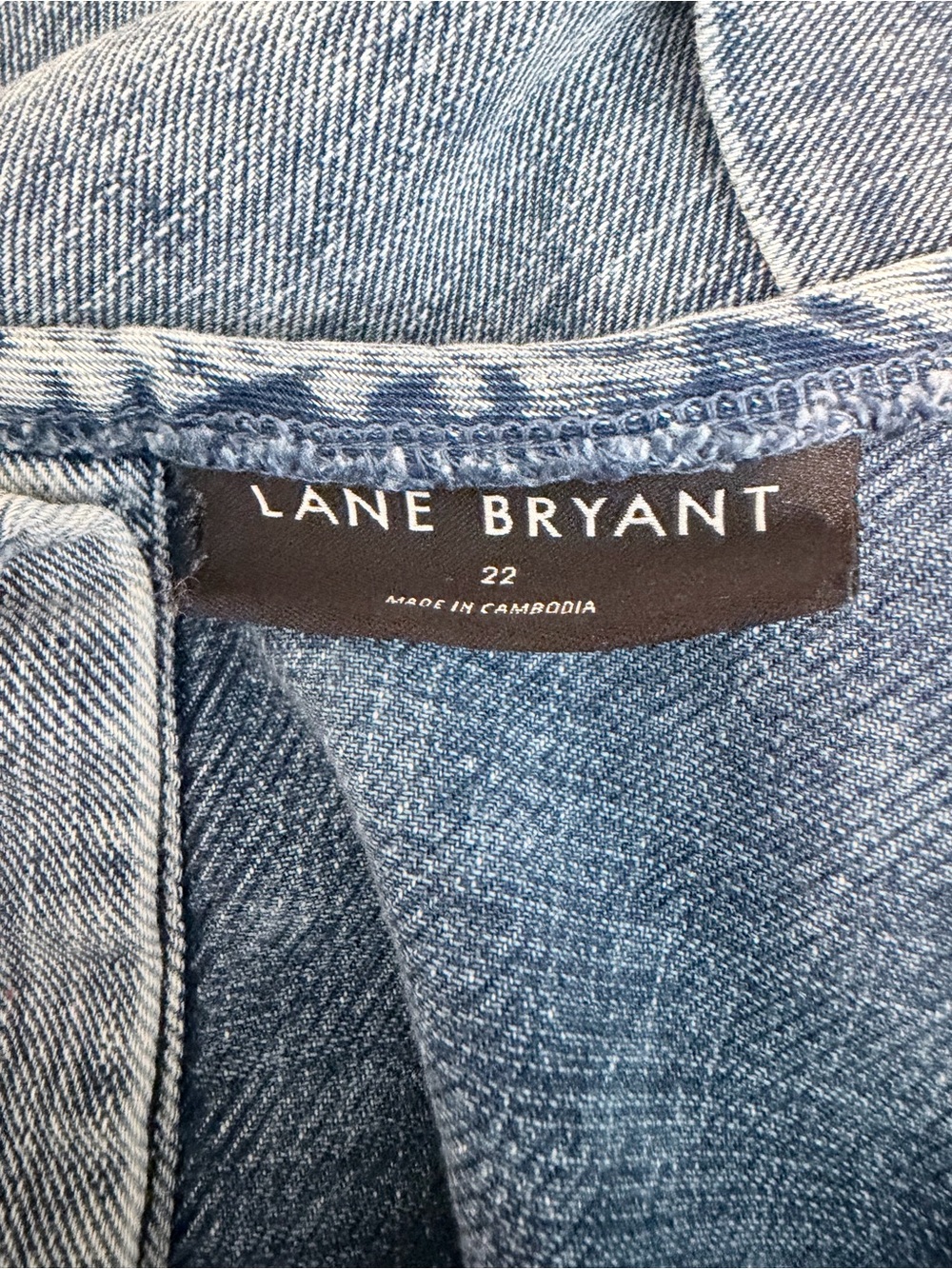 Lane Bryant Light Wash Blue Sleeveless Tank - Picture 16 of 16